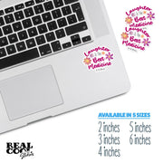 Laughter Is The Best Medicine Sticker - Motivational Decal - Happiness Sticker