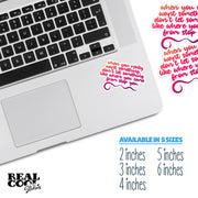 Motivational Sticker, Go For It Stickers, Inspirational Stickers