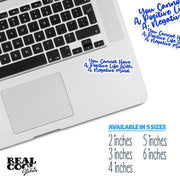 Positive Life Sticker | Negative Mind Sticker | Inspirational Stickers | Motivational Stickers
