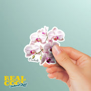 Orchids Sticker | Orchid Sticker | Flower Stickers