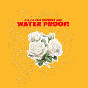 White Roses Sticker | Rose Sticker | Flower Stickers