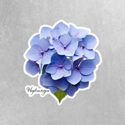 Hydrangea Sticker | Hydrangea Flower Sticker | Flower Stickers