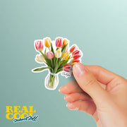 Tulips Sticker | Tulips Sticker | Flower Stickers