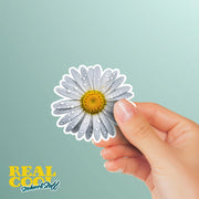 Daisy Sticker | Flower Stickers | Wet Daisy Sticker