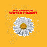 Daisy Sticker | Flower Stickers | Wet Daisy Sticker