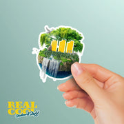 Angel Numbers Sticker - 111 Aura Sticker - Spiritual Decor - Numerology Gift