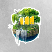 Angel Numbers Sticker - 111 Aura Sticker - Spiritual Decor - Numerology Gift