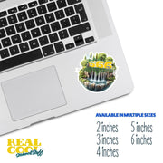 Angel Numbers Sticker - 666 Aura Sticker - Spiritual Decor - Numerology Gift