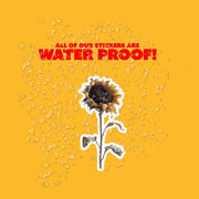 Dry Sun Flower Sticker - Single Dry Sun Flower Sticker - Flower Sticker