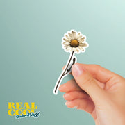 Dry Daisy Sticker - Single Dry Daisy Sticker - Flower Sticker