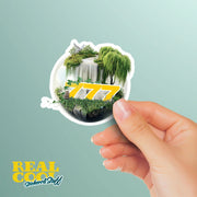 Angel Numbers Sticker - 777 Aura Sticker - Spiritual Decor - Numerology Gift