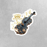 Violin Sticker - Lord Of The Strings Sticker - Violinist Sticker
