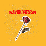 Dry Rose Sticker - Single Dry Rose Sticker - Flower Sticker