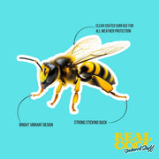 Hornet Sticker - Hornet Decal - Water Bottles & Home Decor - Insect Art Unique Gift Idea