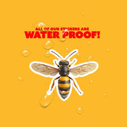Hornet Sticker - Hornet Decal - Water Bottles & Home Decor - Insect Art Unique Gift Idea