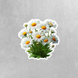 Daisys Sticker | Flowers Decal | Daisy Sticker