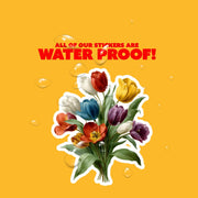 Tulips Sticker | Tulips Sticker | Flower Stickers | Bouquet of Tulips Sticker