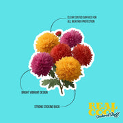 Chrysanthemum Sticker | Flower Stickers | Bouquet of Chrysanthemums Sticker