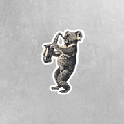 Koala Bear Sticker | Saxophone Koala Bear Sticker | Musical Koala Bear Sticker