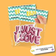 Balloon Just Love Sticker - Balloon Sticker - Fun Just Love Decal