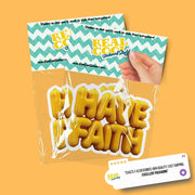 Balloon Have Faith Sticker - Balloon Sticker - Fun Have Faith Decal