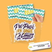 Push Your Limits Sticker | Motivational Sticker | Inspirational Sticker