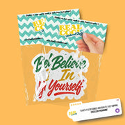 Believe In Yourself Sticker | Motivational Sticker | Inspirational Sticker