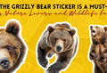 Grizzly Bear Sticker