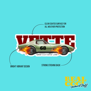 68 Corvette L88 Sticker RealCoolStickersandStuff