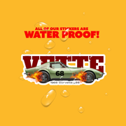 68 Corvette L88 Sticker RealCoolStickersandStuff