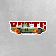 68 Corvette L88 Sticker RealCoolStickersandStuff