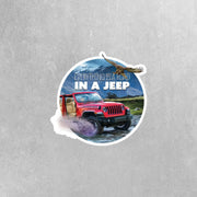 Everything Is A Road Jeep Sticker RealCoolStickersandStuff
