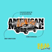 American Muscle Car Sticker RealCoolStickersandStuff