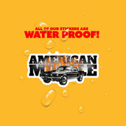 American Muscle Car Sticker RealCoolStickersandStuff