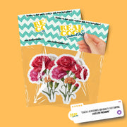 Bouquet of Carnations Sticker My Store