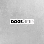 Dog Sticker - Dog Decal - Dogs > People