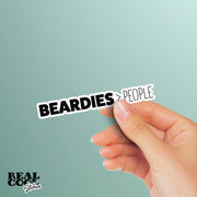 Bearded Dragon Sticker - Beardies Decal - Beardies > People