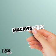 Macaw Sticker - Macaws Decal - Macaws > People