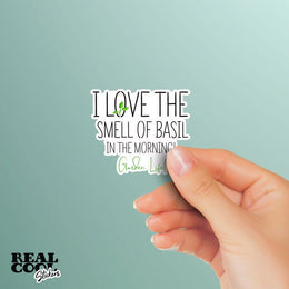 Gardening Sticker, Basil Sticker, Water Bottle Stickers, Laptop Stickers