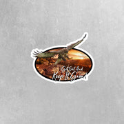 Grand Canyon Stickers - Outdoor Sticker - Hawk Sticker