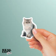 Persian Cat Sticker - Cat Decal - Cat Sticker - Persian Cat - Cat Mom Stickers