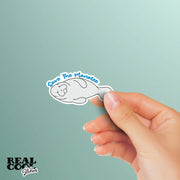Manatee Sticker - Save The Manatees Sticker - Manatee Decal