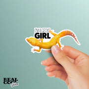 I'm A Gecko Girl - Gecko Stickers - Leopard Gecko Decal