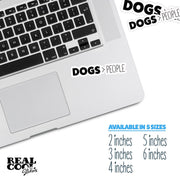 Dog Sticker - Dog Decal - Dogs > People