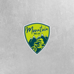 Mountain Bike Life Sticker - Mountain Bike Decal - Mountain Bike Like Stickers