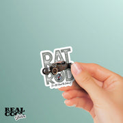 Rat Rod Sticker - Chevy Rat Rod Pick-Up Decal - Classic Car Stickers