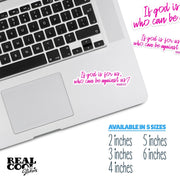 If God Is For Us, Who Can Be Against Us Sticker, Religious Stickers, Roman 8:31 Sticker, Catholic Stickers