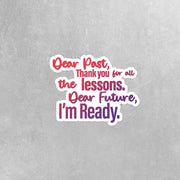 Motivational Sticker | Inspirational Stickers | Life Lesson Sticker