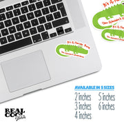 Florida Gator Sticker, Alligator Sticker, Gator Sticker, Florida Thing Sticker