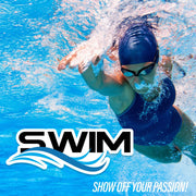 Swim Sticker - Swimming Stickers - Swimmer Stickers - Swim Laptop Sticker - Swim Team Decals